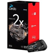 Cardo Systems FREECOM 2X Motorcycle 2-Way Bluetooth Communication System Headset