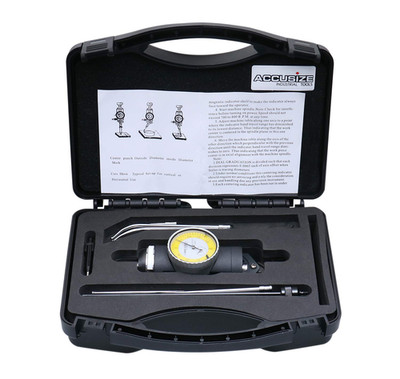 0-0.15 Inch by .0005'' Graduations, Co-Ax Indicator, Coaxial Centering, Yellow D