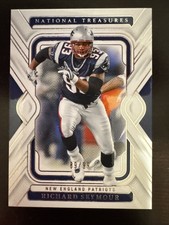 RICHARD SEYMOUR 2024 NATIONAL TREASURES FOOTBALL PATRIOTS /99