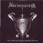 NECROMANTIA - THE SOUND OF LUCIFER STORMING HEAVEN (CD album promo card sleeve)