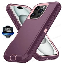 For iPhone 17 Air 16 15 Pro Max 14 13 12 11 Phone Case Heavy Duty Shockproof