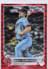 Randy Dobnak 2022 Topps #451 Red Foilboard #/199