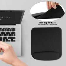 Ergonomic Mouse Pad with Gel Wrist Rest - Comfortable Keyboard Wrist Support for