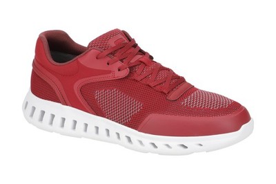 Geox Schuhe OUTSTREAM rot Herrenschuhe sportliche Halbschuhe U35DYA 06K11 C7004