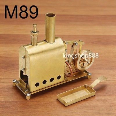 Microcosm Miniatur Dampfmaschinen Bausatz mit Dampfkessel, Messing Modell, M89