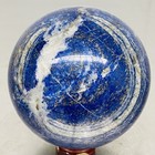 Natural Lapis lazuli Sphere Quartz Crystal Ball Reiki Healing 1740G — photo 9