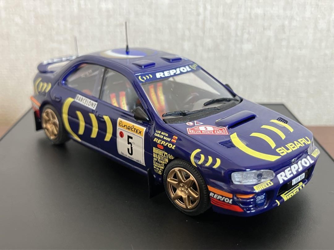 自動車 Racing Subaru Impreza Monte Carlo 1/43 Ixo 1:43 Subaru Impreza WRC #6 Rally Monte Carlo 2006 S
