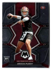 2022 Panini Mosaic Rookies Brock Purdy #367 RC 49ers