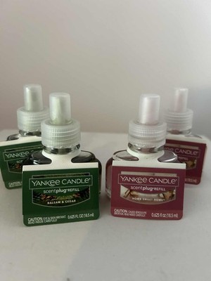 Yankee Candle Balsam Cedar & Sweet Home Scent Refill (4 PACK) FREE SHIPPING!