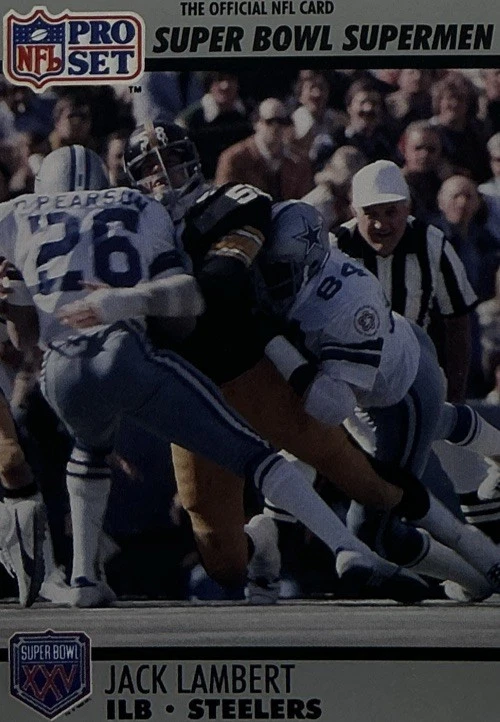 Jack Lambert PSA 10 -1990 Pro Set ‘Super Bowl Superman’ -Steelers, Toughness - Image 4 of 4