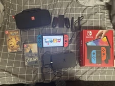 Nintendo Switch OLED Model HEG-001 Handheld Console - 64GB -