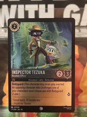 Inspector Tezuka - Resolute Officer 177/204 Whispers in the Well Cold Foil