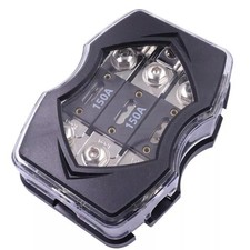 0 Gauge 3 Way ANL Fuse Holder Block Power Distribution for Car Audio System 150A
