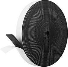 Self Adhesive Foam Tape Weatherstrip 1In X 1/8In X 40Ft High Density Foam Insula