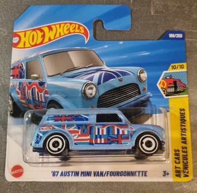 Hot Wheels '67 Austin Mini Van   - HW Art Cars 2025   - 1:64 Modelauto JBB68