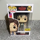 Funko Pop! Vinyl Stranger Things Steve #1542 Hot Topic Exclusive W/Protector