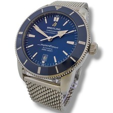 Breitling SuperOcean Heritage II B20 AB2020 46mm Blue Dial Automatic Men