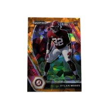 2021 Panini Prizm Draft Picks - Dylan Moses #140 Orange Ice Prizm (RC)
