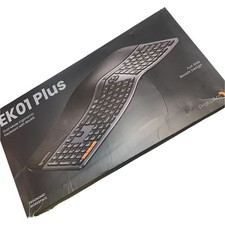 ProtoArc EK01 Plus Ergonomic Bluetooth Keyboard Backlit Wireless - New Open Box