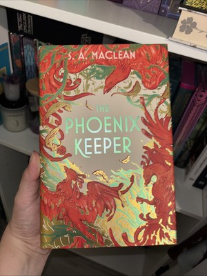 The Phoenix Keeper by S. A. Maclean SIGNED Special Illumicrate Edition