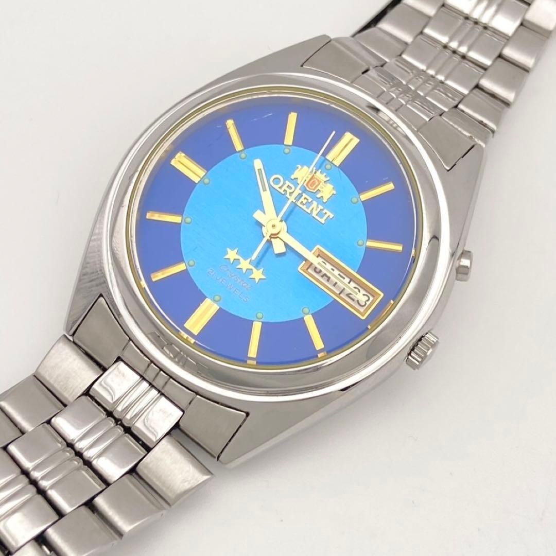 Working condition Orient Three Star Automatic Wri… - image 11