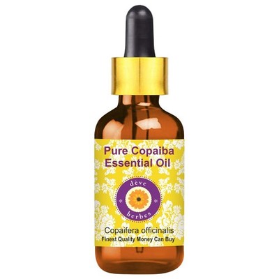 Deve Herbes Pure Copaiba Ätherisches Öl Copaifera Officinalis 10ml