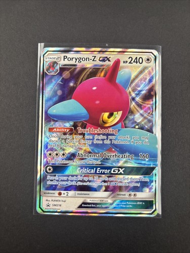 Porygon-Z GX SM216 Sun & Moon Promos Holo Pokémon Card LP