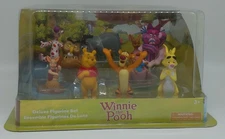 Disney Winnie The Pooh Deluxe Figurine Set New