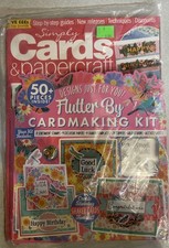 Simply Cards  Papercraft magazine features "Flutter By Cardmaking Kit" 255 New
