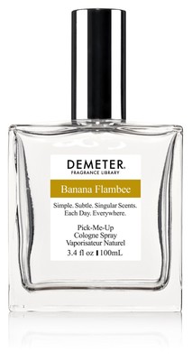 DEMETER Banana Flambee 3.4 Oz Cologne Spray, Perfume for Women and Men