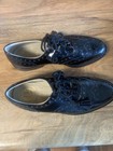 Men New Leather Oxford Dress Shoes Gaelic Scotland Black Sz. 10 Beautiful  — photo 2