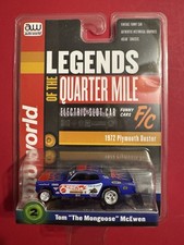 Auto World AW Legends of the Quarter Mile Mongoose 1972 PLYMOUTH DUSTER Slot Car