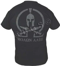 MOLON LABE shirt SPARTAN COME AND TAKE IT THEM BLACK SPEC OPS Pro Gun S - 3X