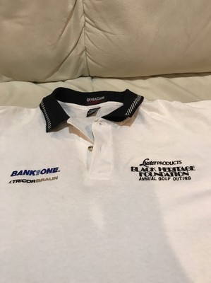 Black American Heritage Foundation Luster Products Annual Golf Outing Shirt L