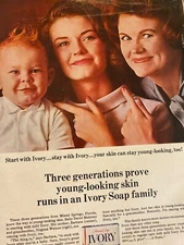 Ivory Soap, Full Page Vintage Print Ad