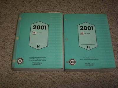 2001 Buick LeSabre Factory OEM Shop Service Repair Manual Custom Limited 3.8L V6