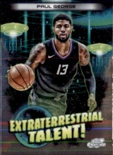 2024 Topps Cosmic Chrome Extraterrestrial Talent Paul George #ET-15