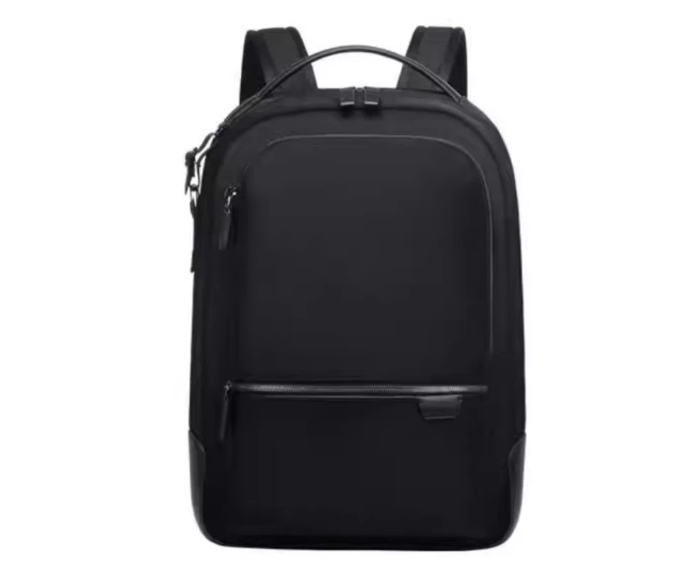 Mochila de negocios TUMI HARRISON William negra con cremallera de nailon 6602010 NUEVA Foto 3 de 4