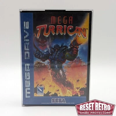 RESET RETRO Schutzhülle passend für Sega Mega Drive / Sega Master System OVP protector box