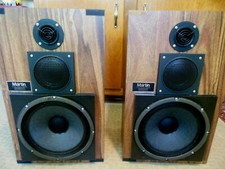 Vintage Martin Speakers Eastman Sound Gamma 310s Spectrum Slope Local P/u De