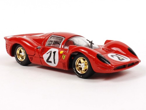 Brumm Limited Edit Le Mans 1967 Ferrari set of three 1:43 scale diecast - new - Picture 10 of 21