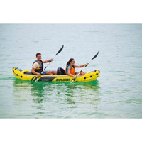 Intex 68307 Explorer K2 Aufblasbares Kanu-Kajak 312X91X51 Cm 2 PläTze Mit...