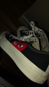 cdg converse size 10