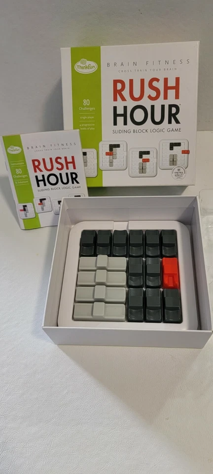 Rush Hour Brain FitnessCross Train Brn sliding block Logic - Complete  - Image 2 of 4