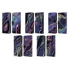 MONIKA STRIGEL DREAM WAVES MARBLE LEATHER BOOK WALLET CASE FOR HTC PHONES 1