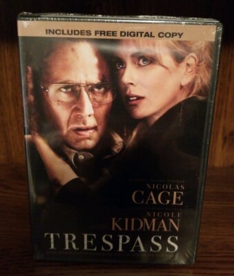 Trespass (DVD, 2011, With Digital Copy) Nicolas Cage, Nicole Kidman New Sealed