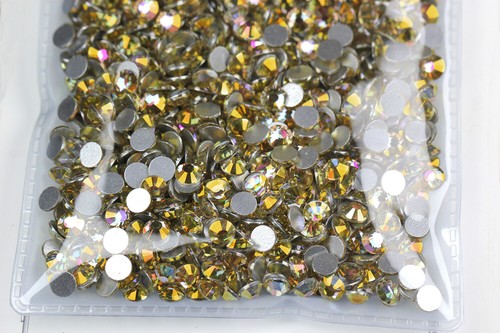 Silks Moonlight Glass Rhinestones FlatBack Gems for Nail Clothe Craft Decoration - Picture 2 of 27