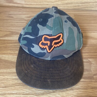 Fox Racing Men's Camouflage 210 Fitted Cap 1/2 7/8 Hat