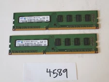 Samsung 2x2Gb=4Gb PC3-10600 1333Mhz DDR3 Desktop Memory RAM (4589)