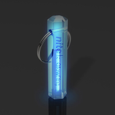 Nite Glow Rings Tritium Glowing Keyring Marker Traser Power Glow  Rings, Ga UK